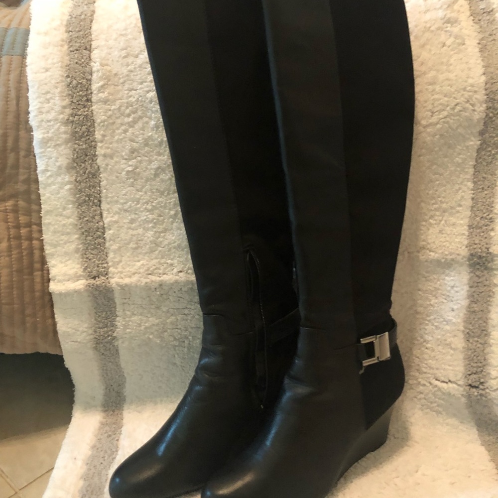 Ladies CK calf boots